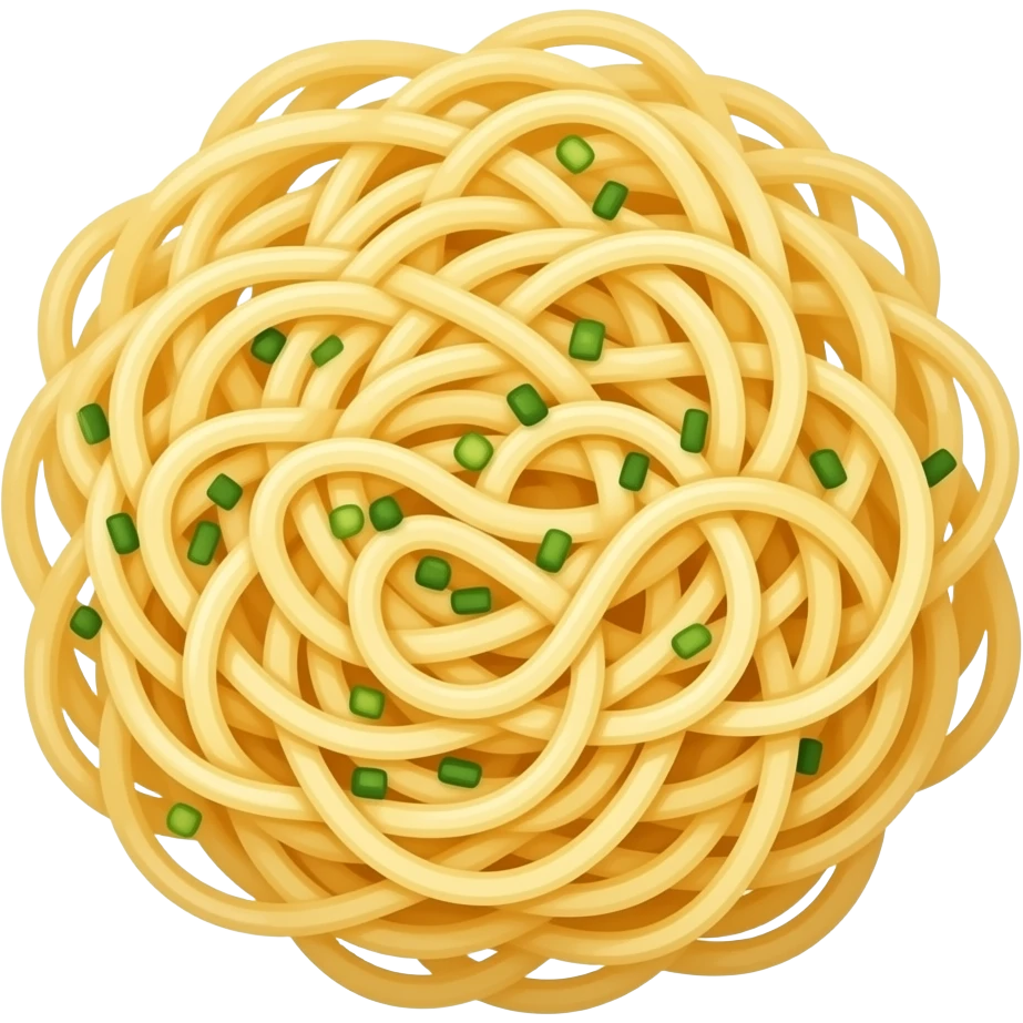 생라면사리 emoji