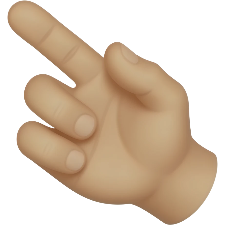 Hand emoji