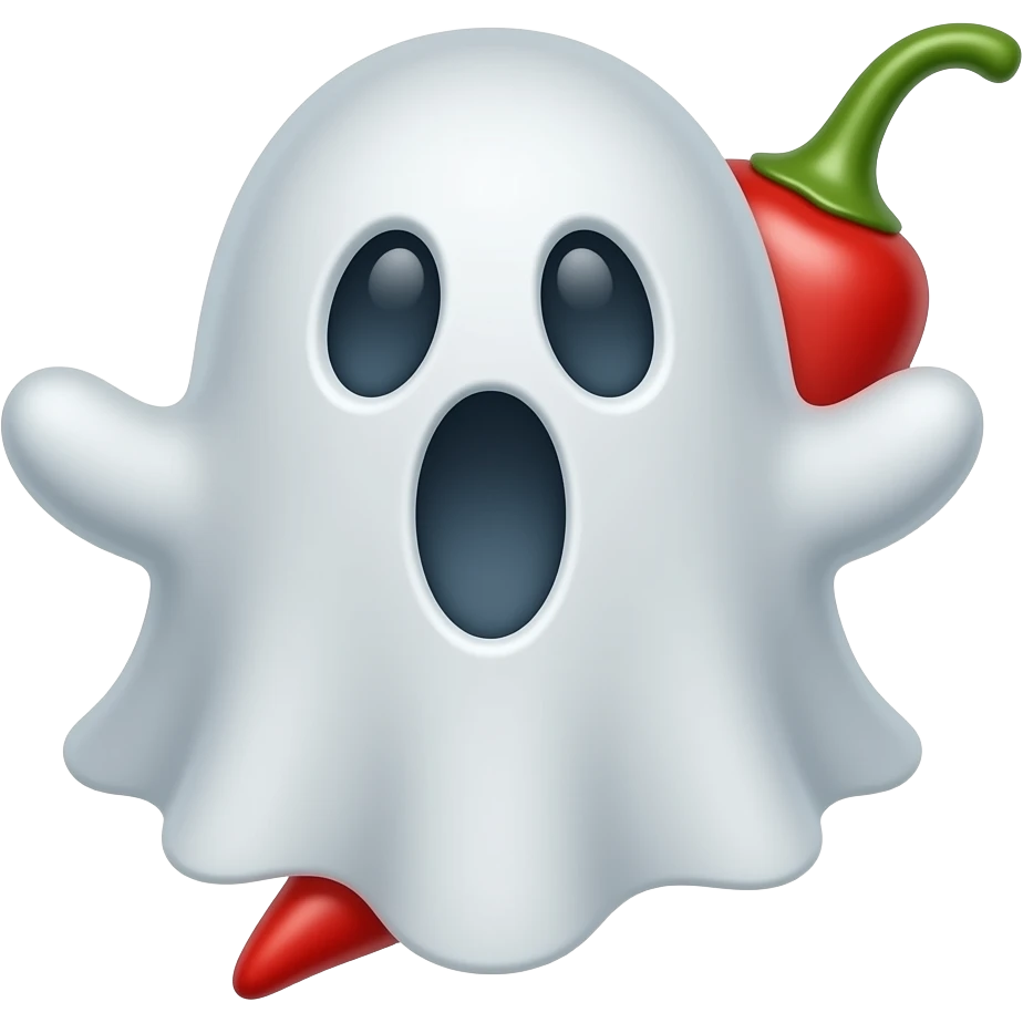 Ghost Pepper emoji