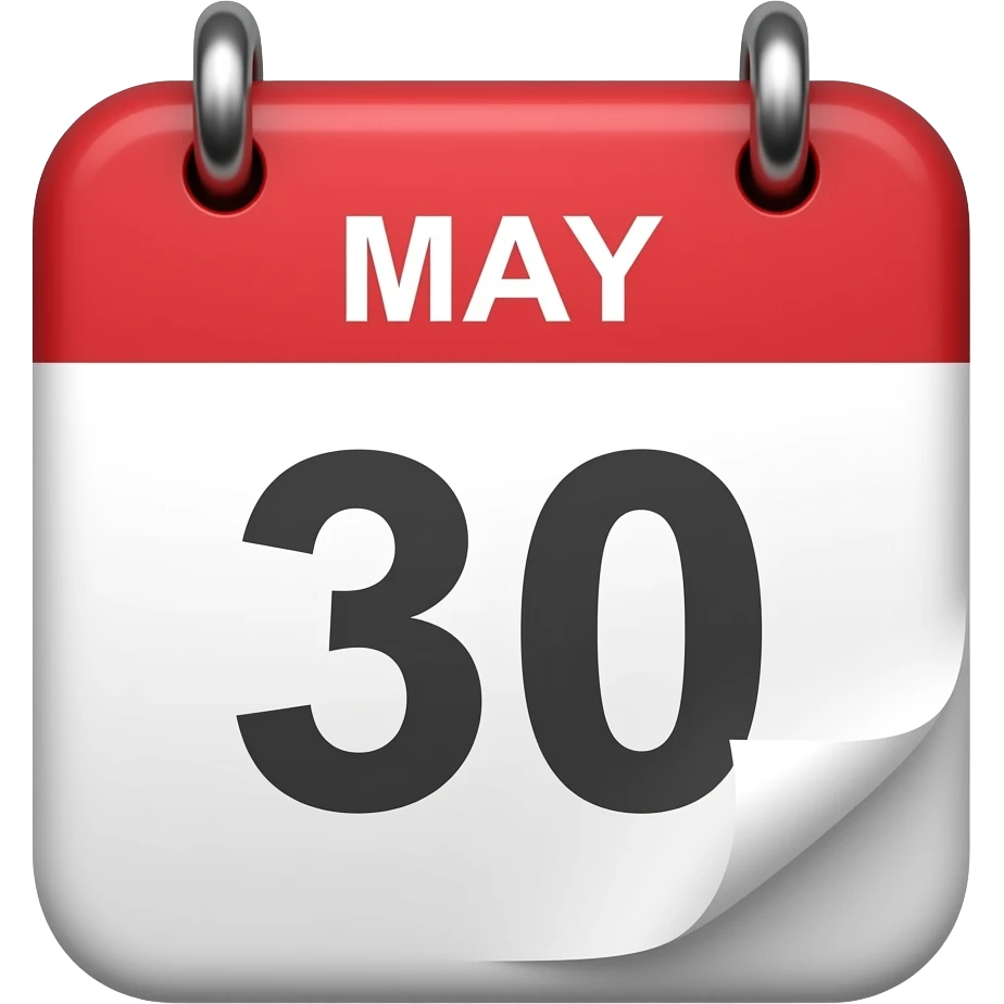 May 30th emoji