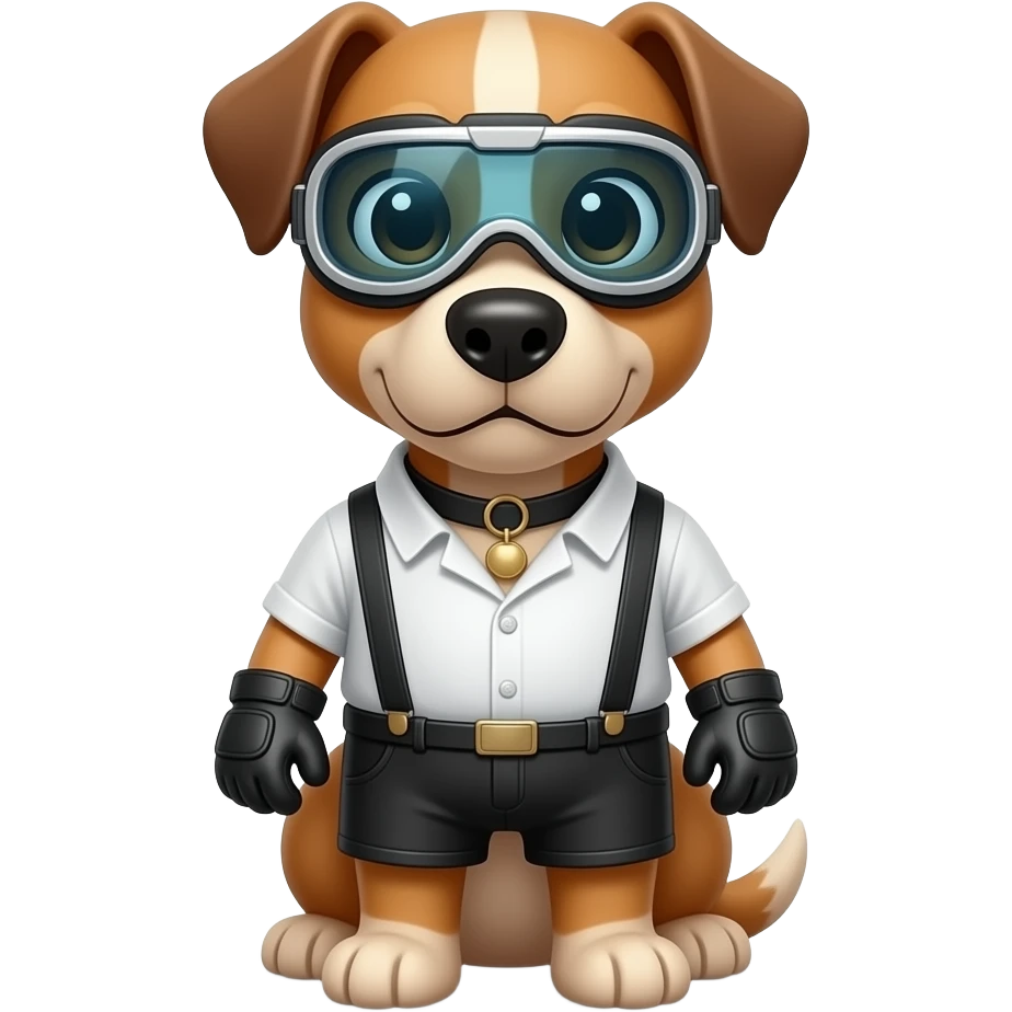 🐶🥽🧤 emoji
