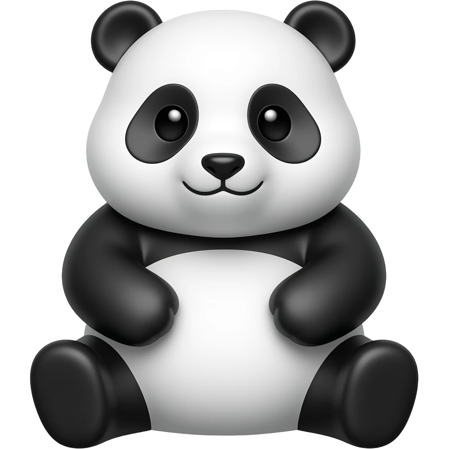 ruby solar panda statue emoji