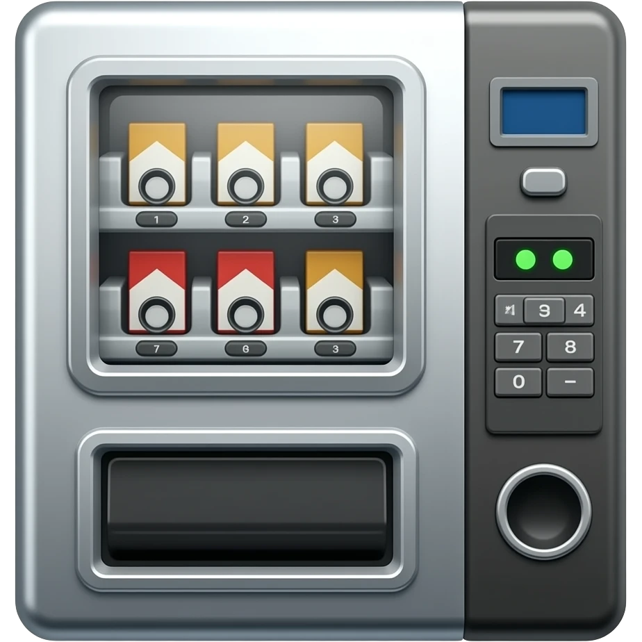 Cigarette vending machine emoji