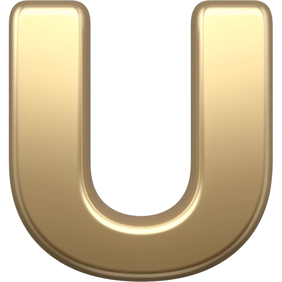 letter U emoji
