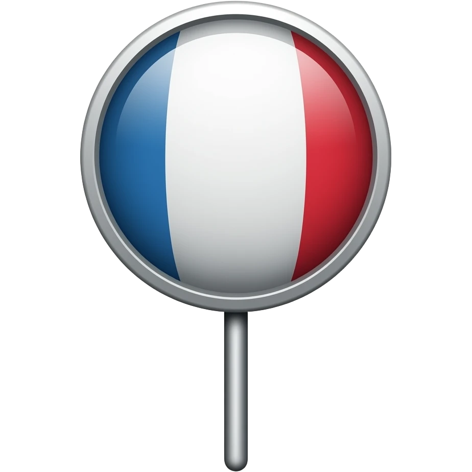 Circular flag on a stick emoji