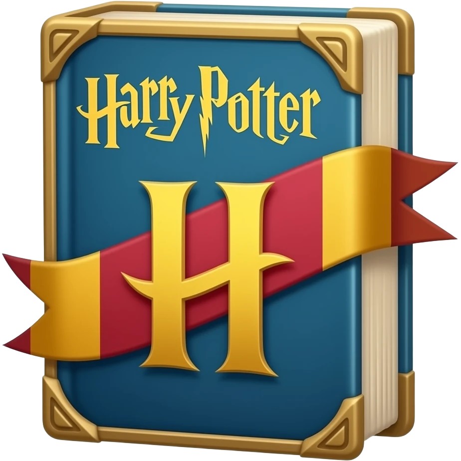 Harry Potter book emoji