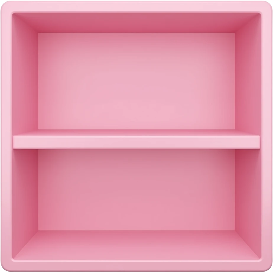Pink shelf emoji