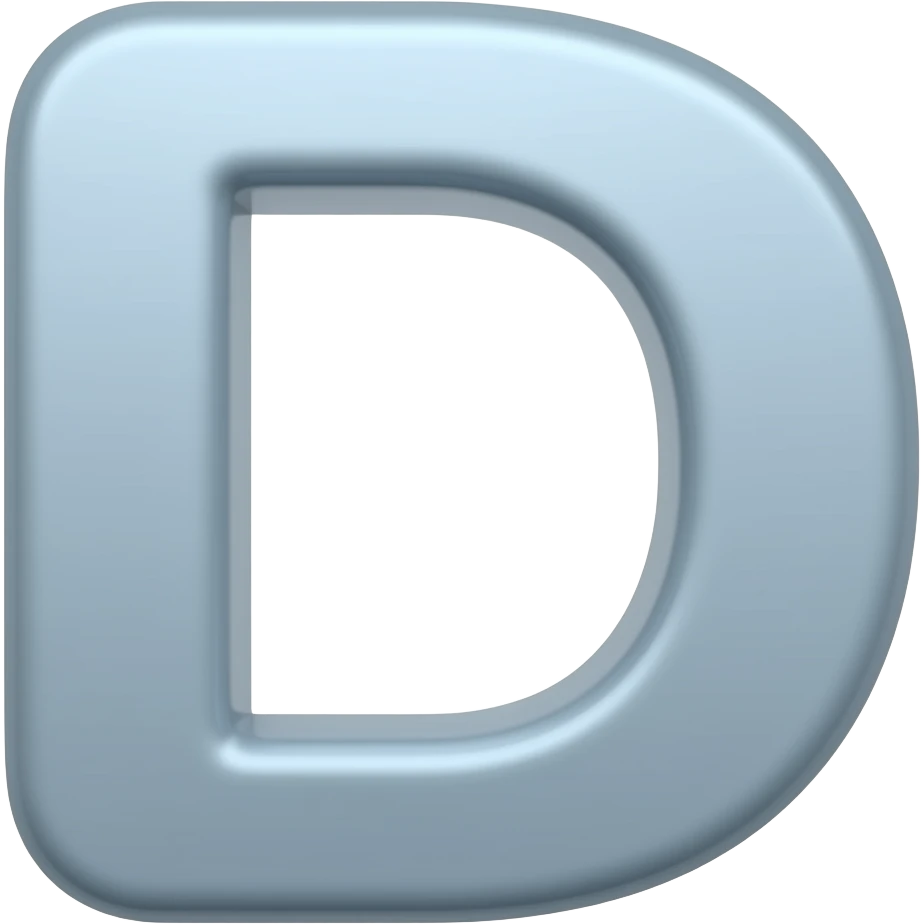 D emoji