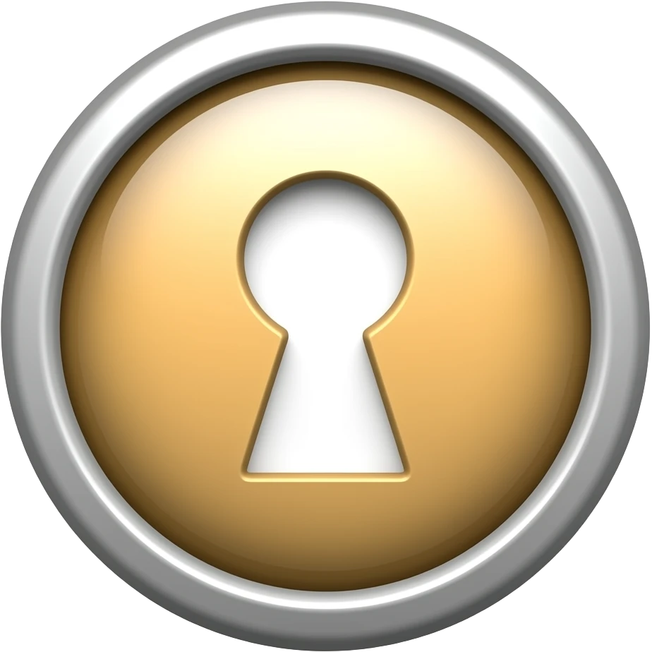 lock button emoji