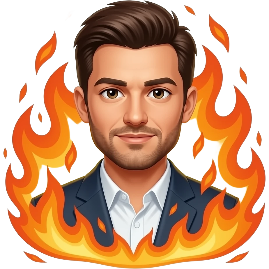 man fire emoji