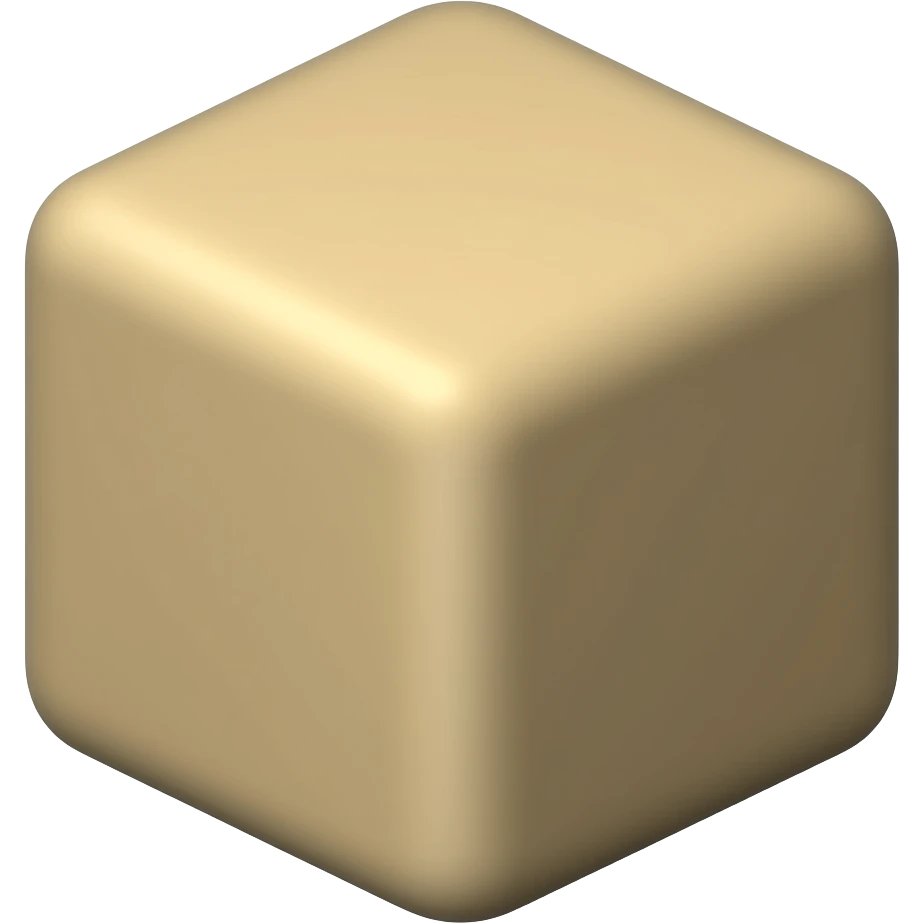 Pantone 4227 C 3d Cube emoji