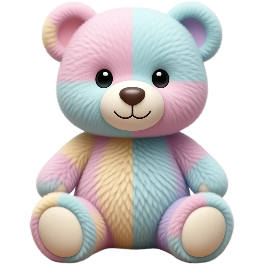 Aestetic teddy emoji