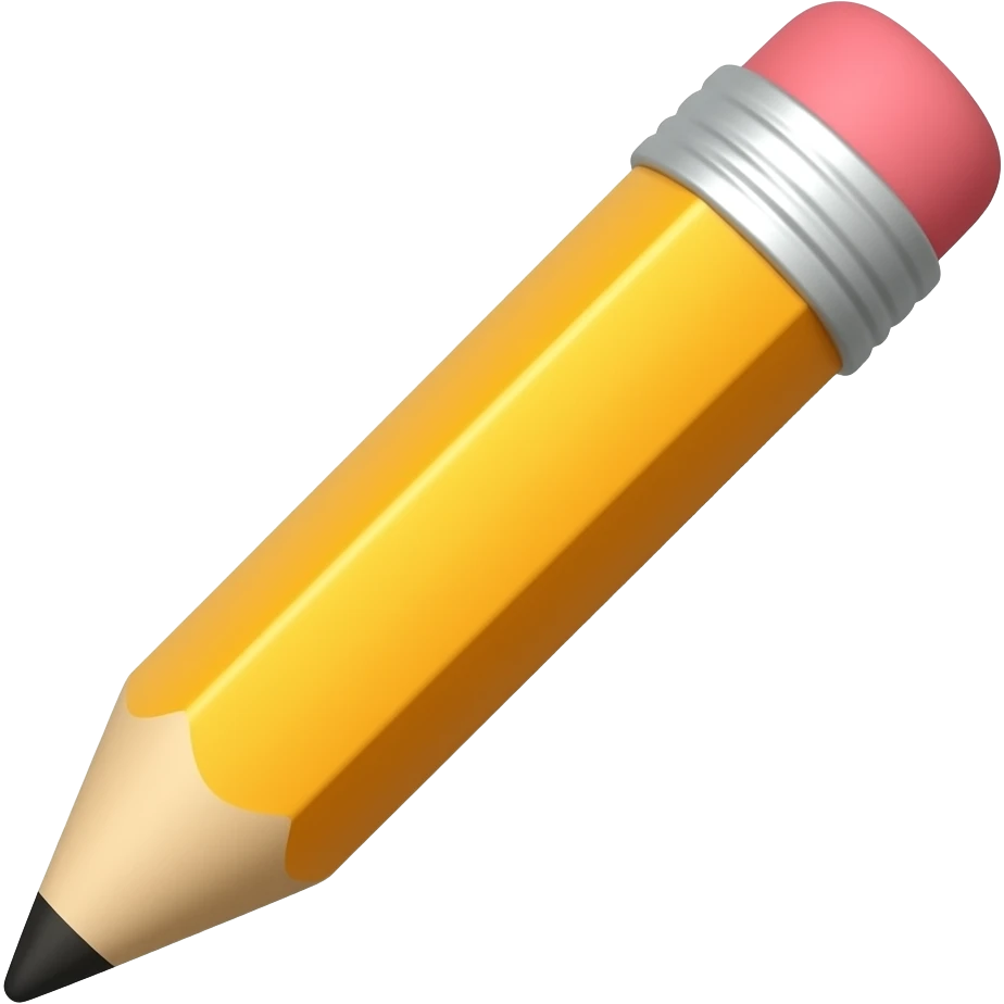 pencil emoji