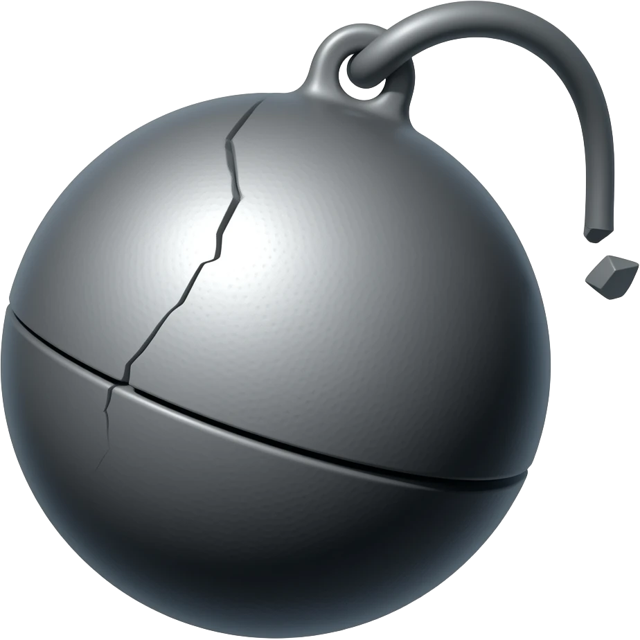 Wrecking ball emoji