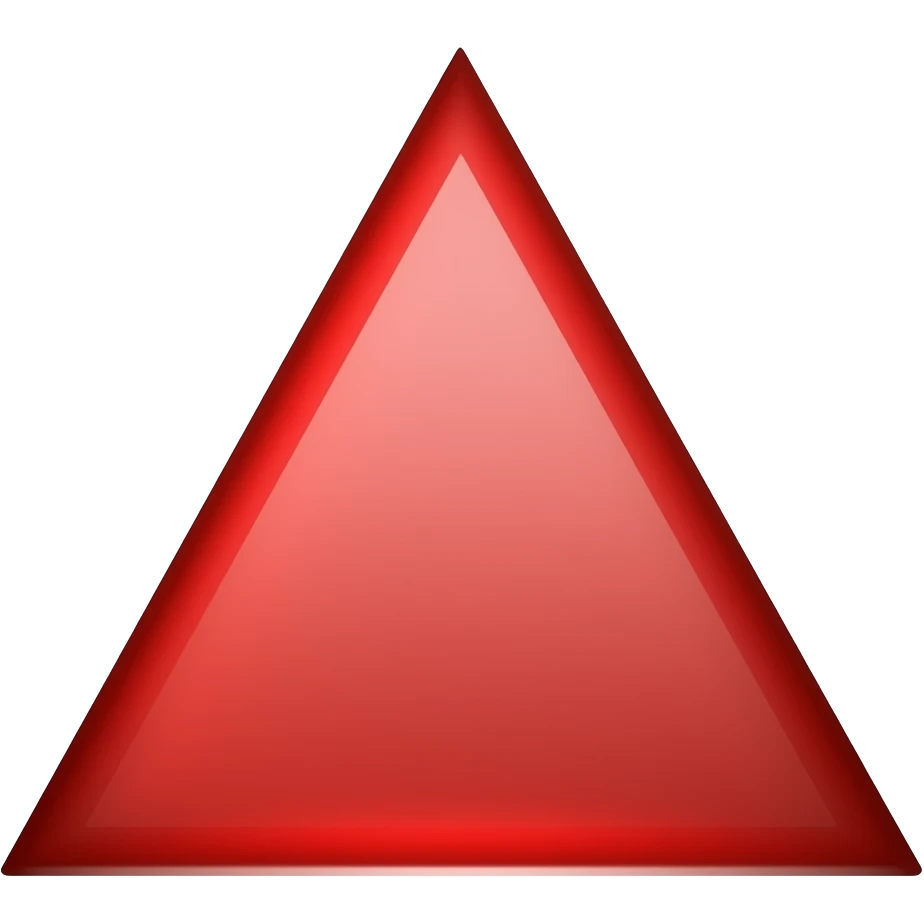 red triangle down emoji