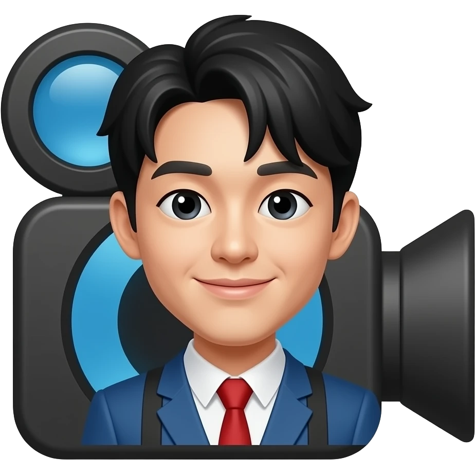 korean young man Barista + videos emoji emoji