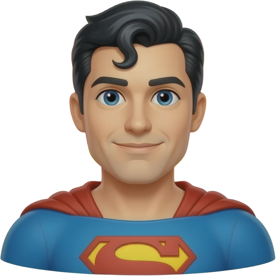 Superman FACE emoji
