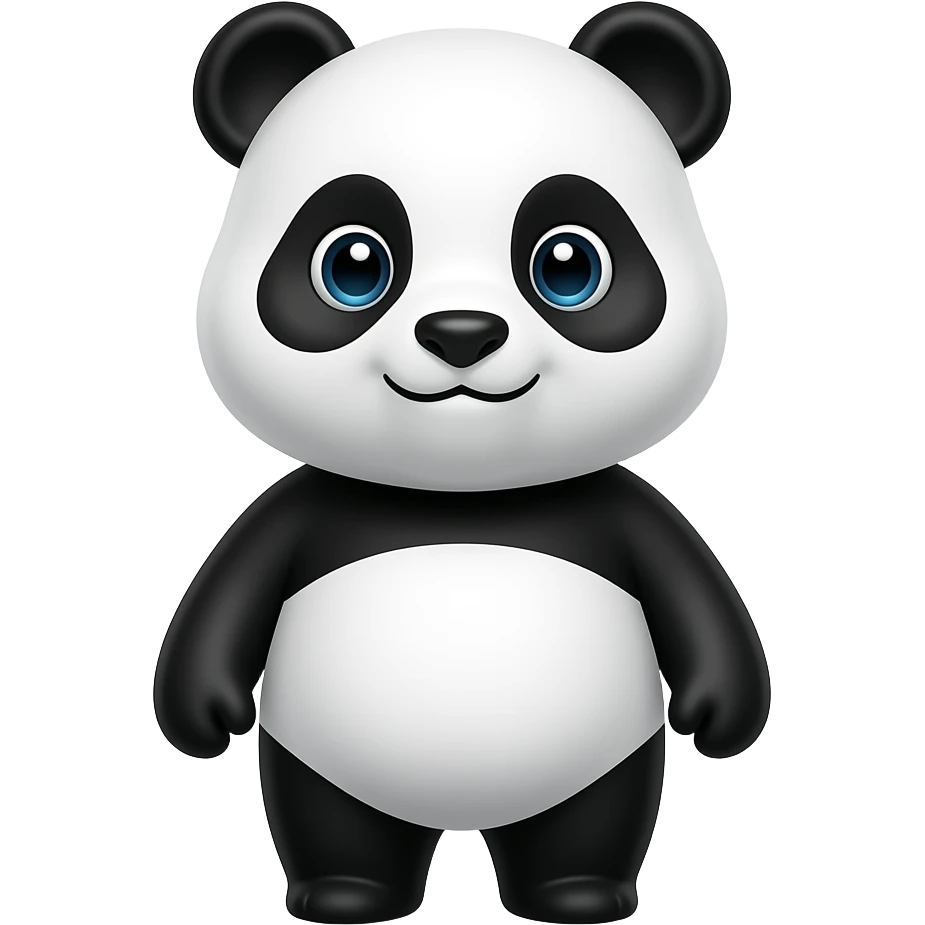 Panda animeted emoji