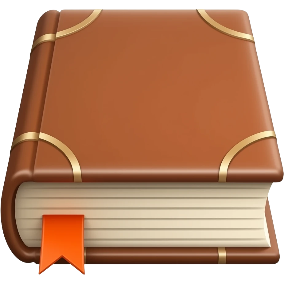 brown book emoji