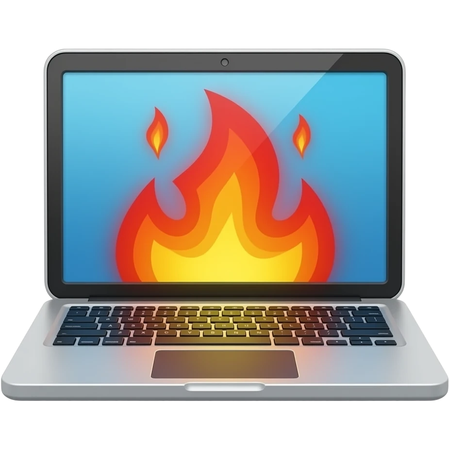 OVERHEATING emoji
