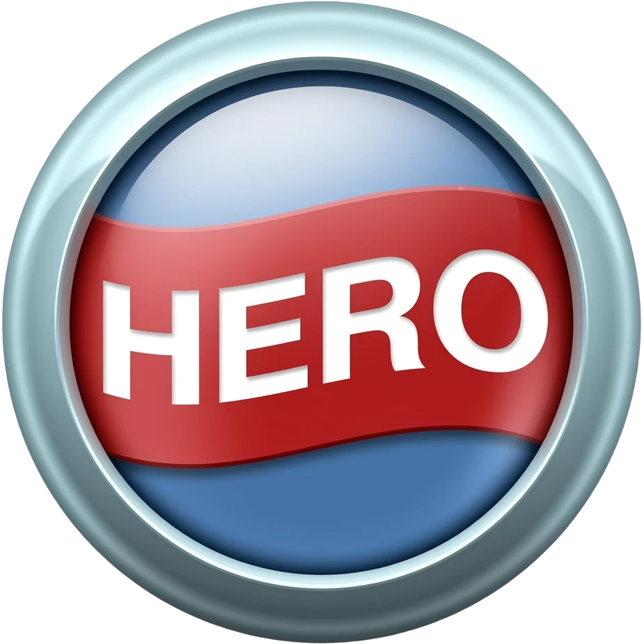 hero button emoji