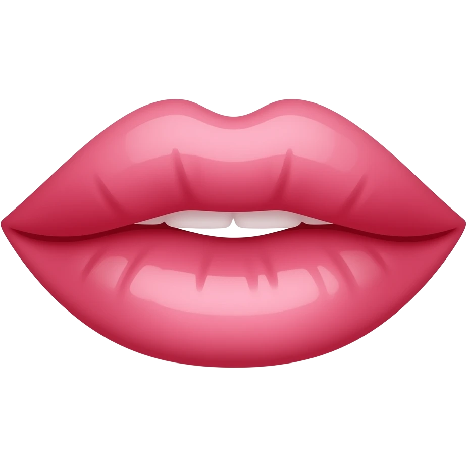 labios rosados emoji