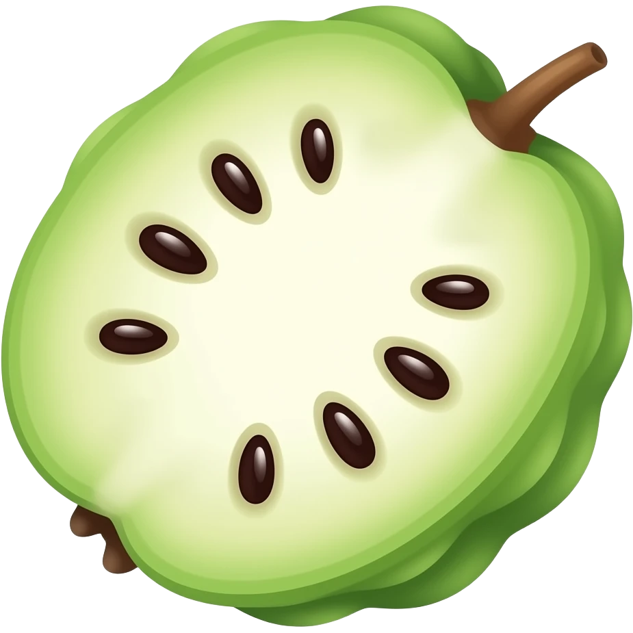 Soursop emoji