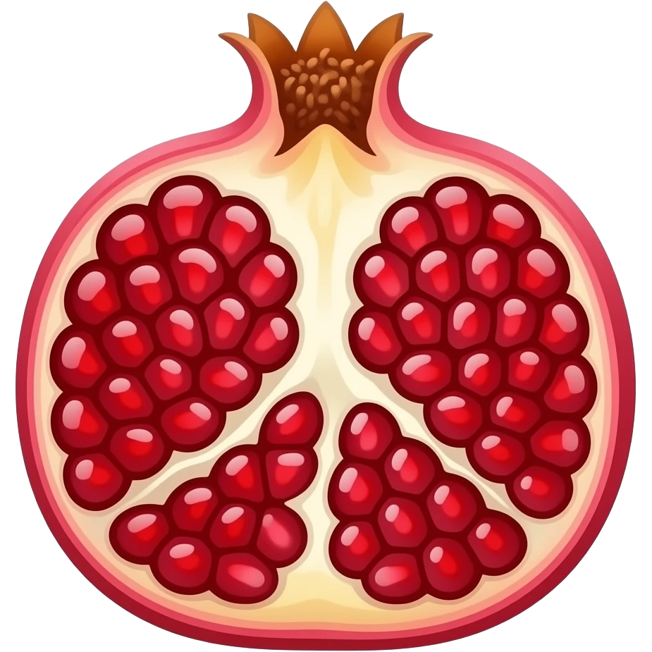 whole pomegranate emoji