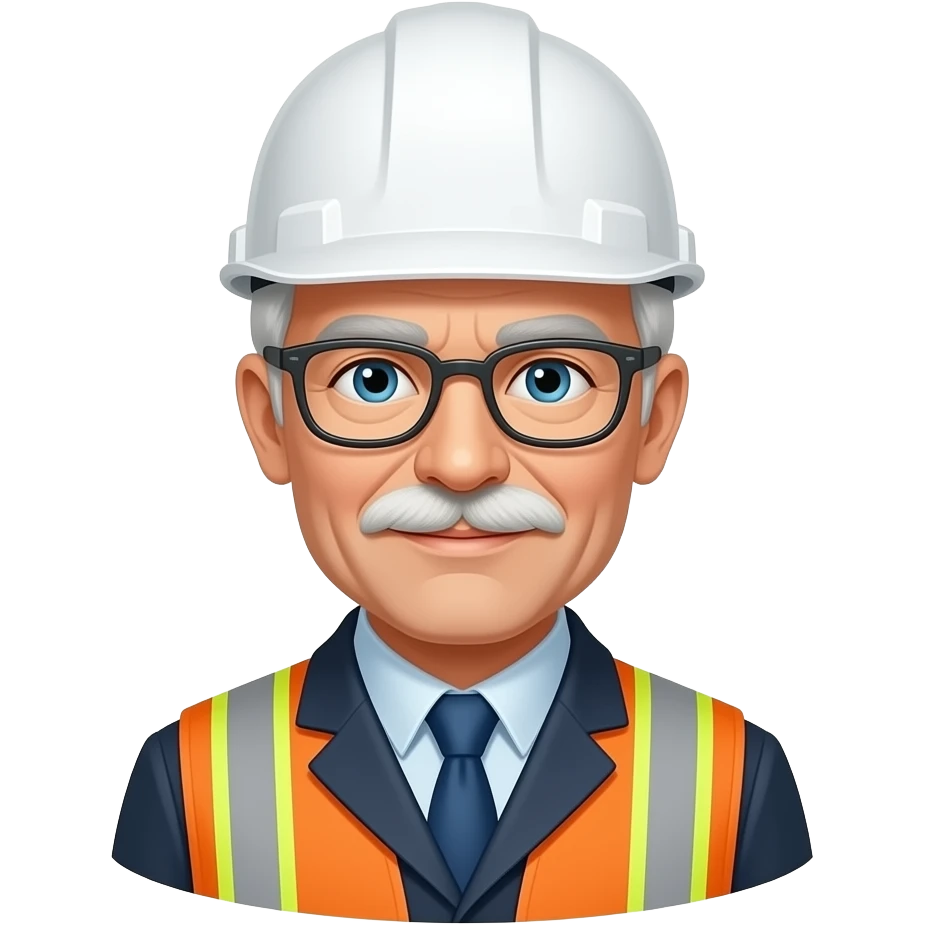 older male Engineer Constructor emoji