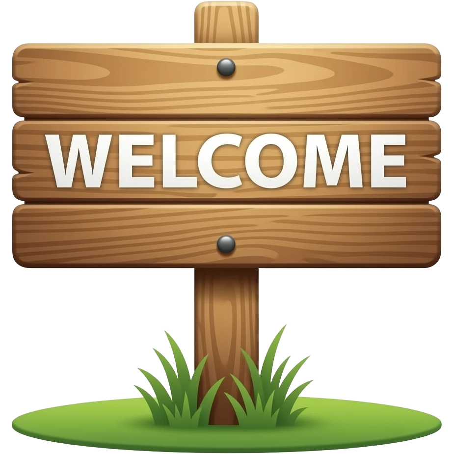 "Welcome!", 80s, synthwave emoji