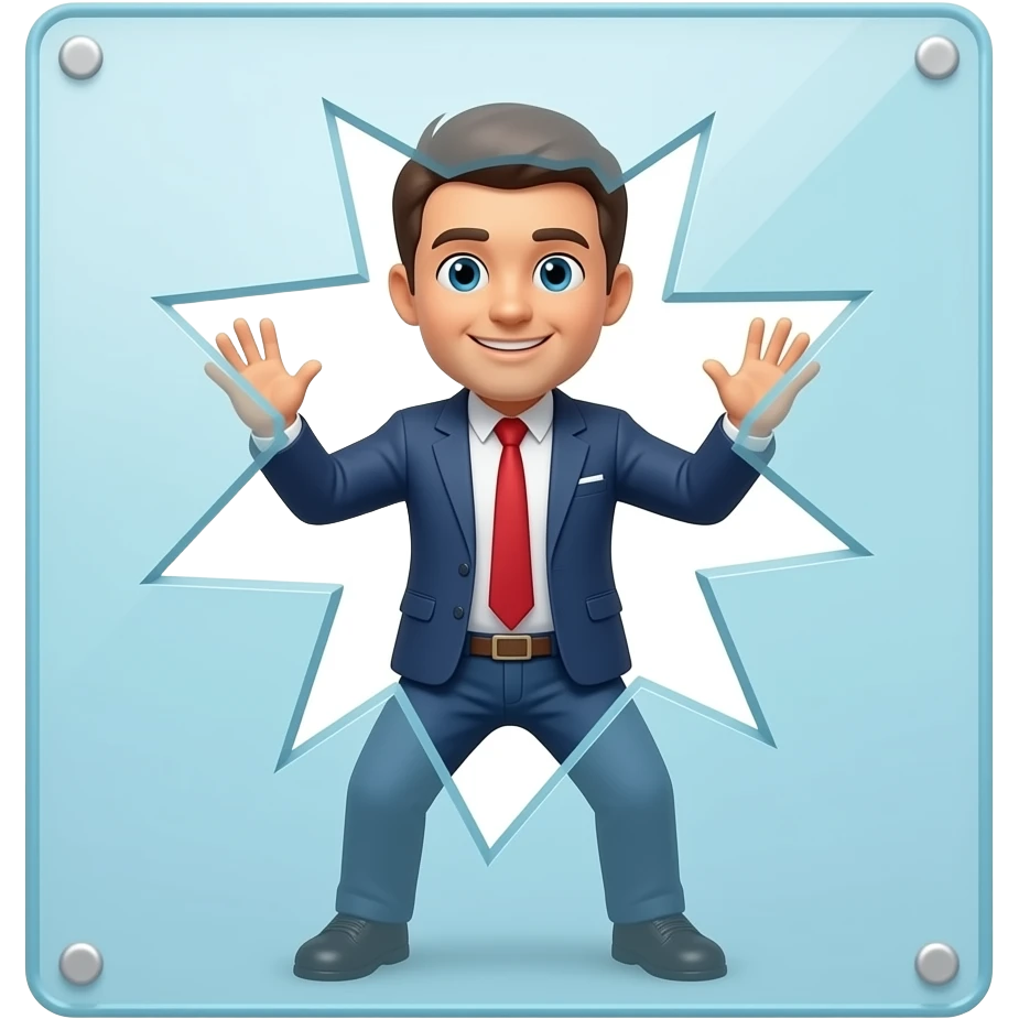 break through emoji