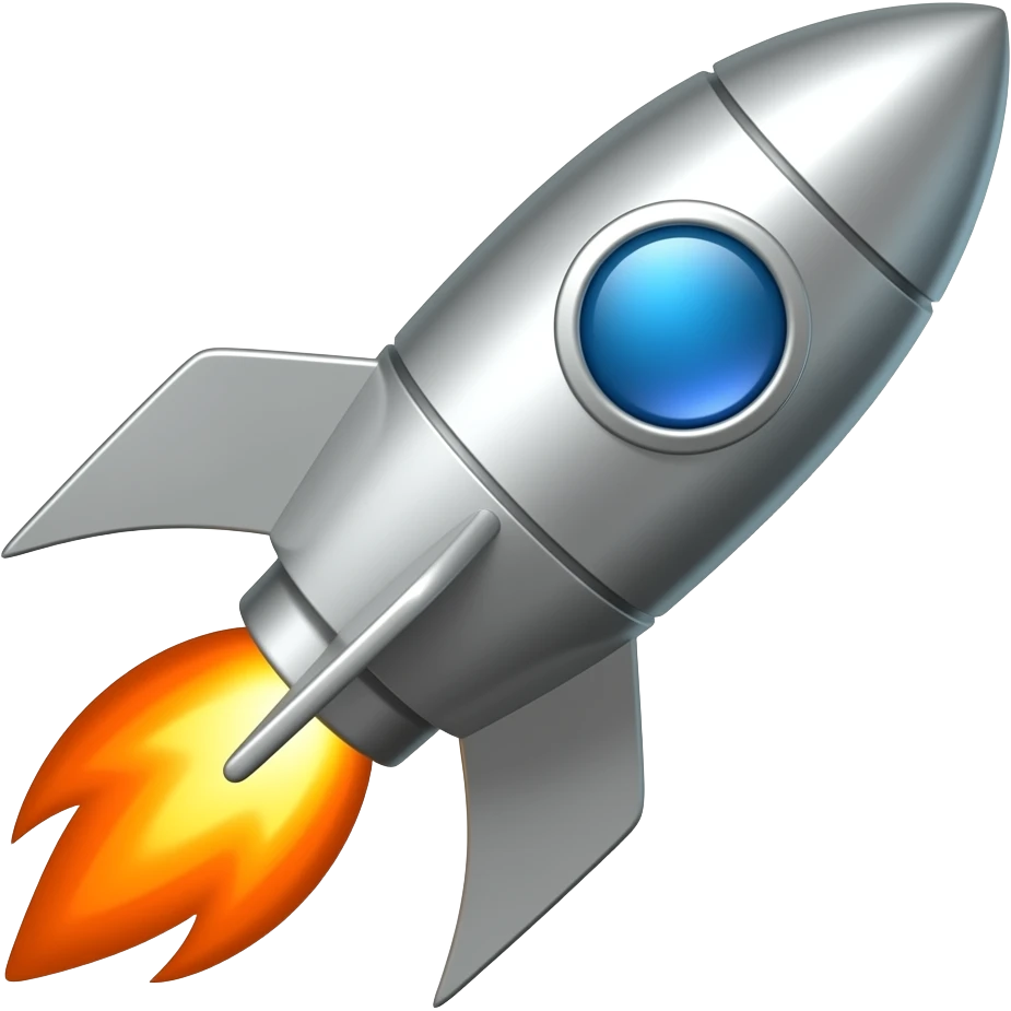 two stage Rocket emoji