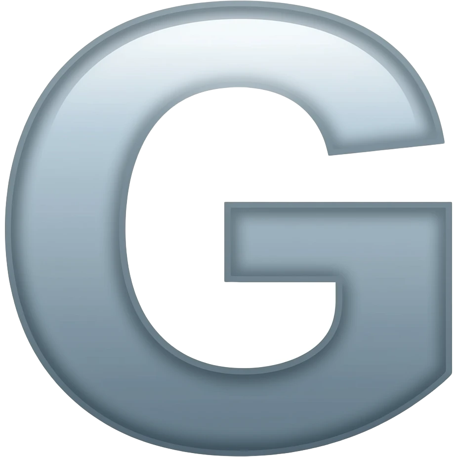 g lowercase emoji