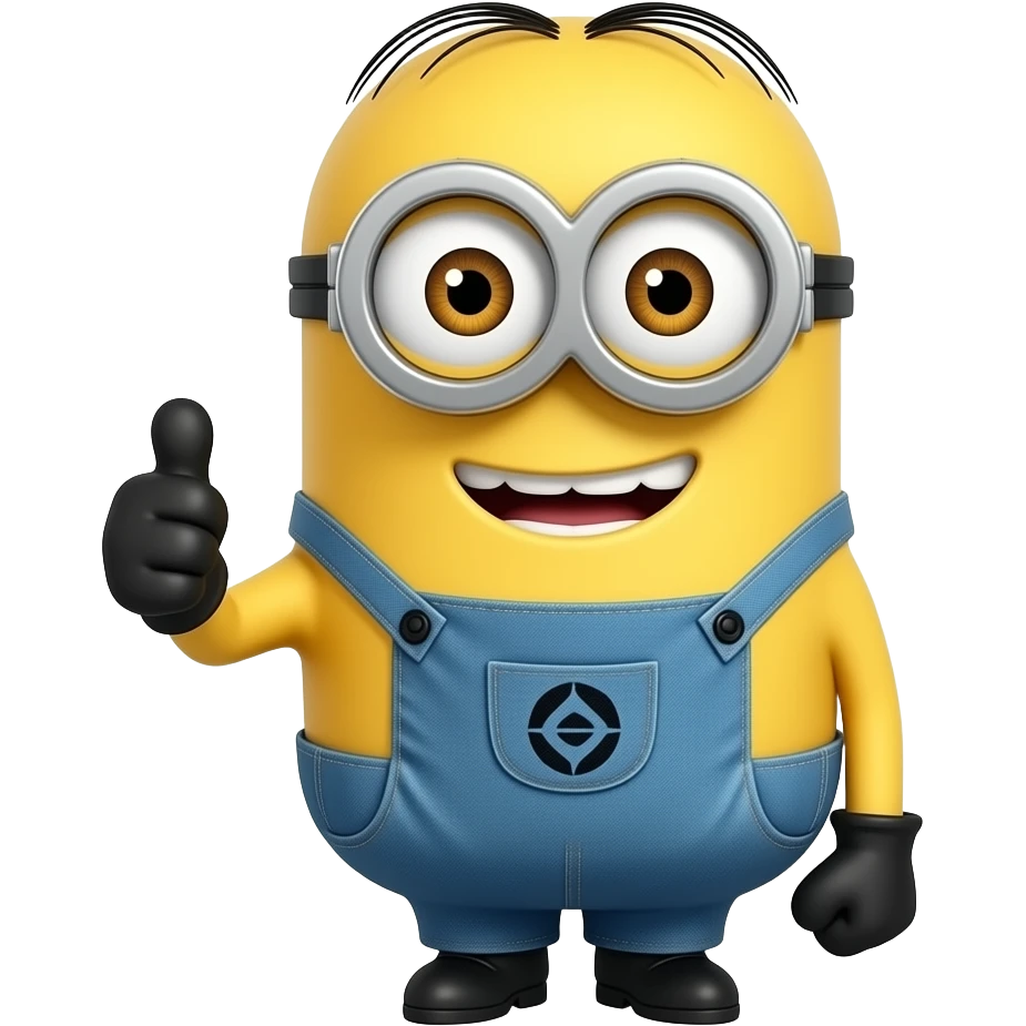 Kevin from the Minions - Thumbs up emoji