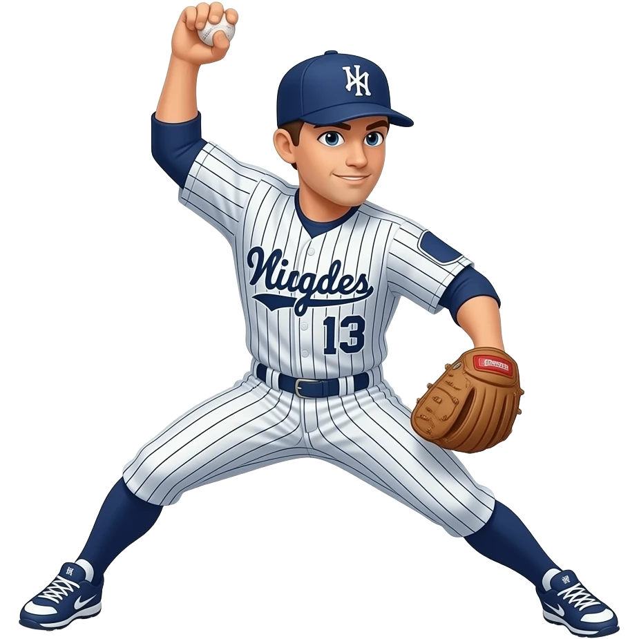 Baseball seventh inning stretch emoji