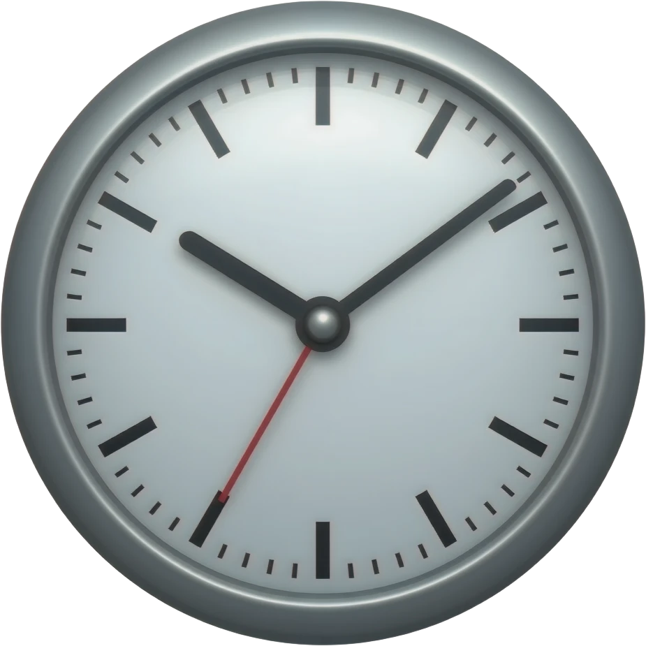 time emoji