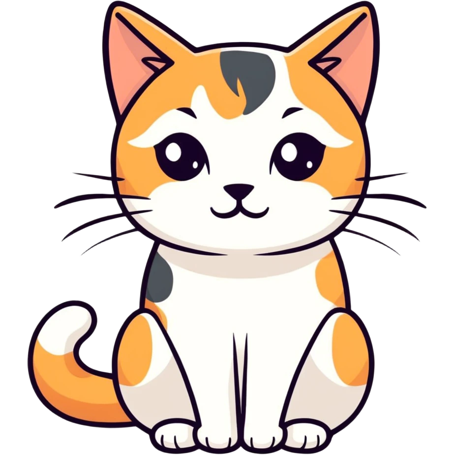 Calico cat ￼ emoji