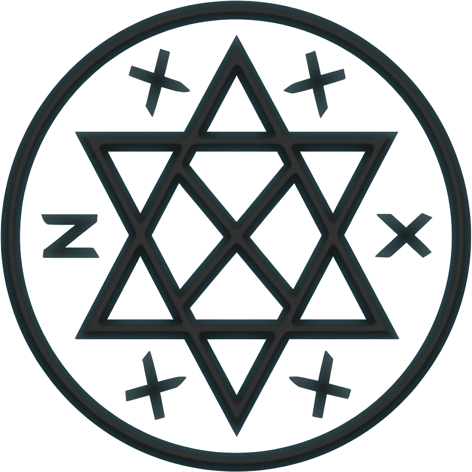 dark cursed Magic Rune emoji