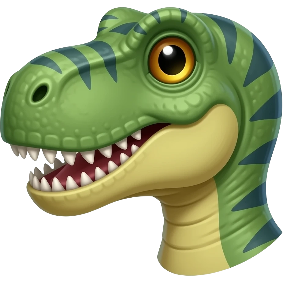 Dinosaur designer emoji