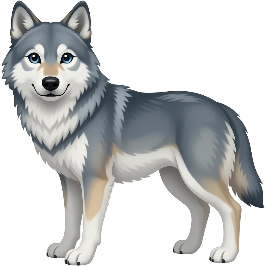 Wolf emoji