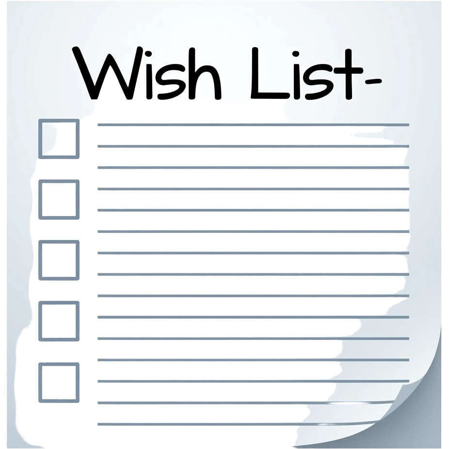 wish list emoji