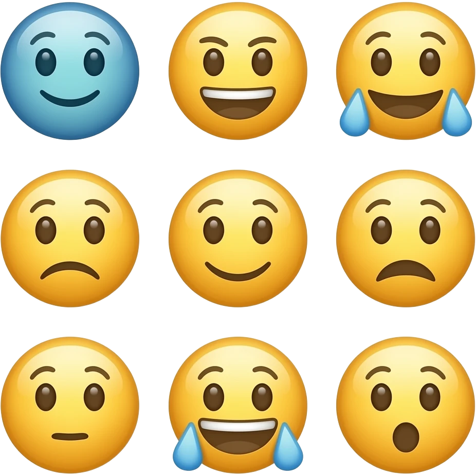 Create All reactions emojis emoji