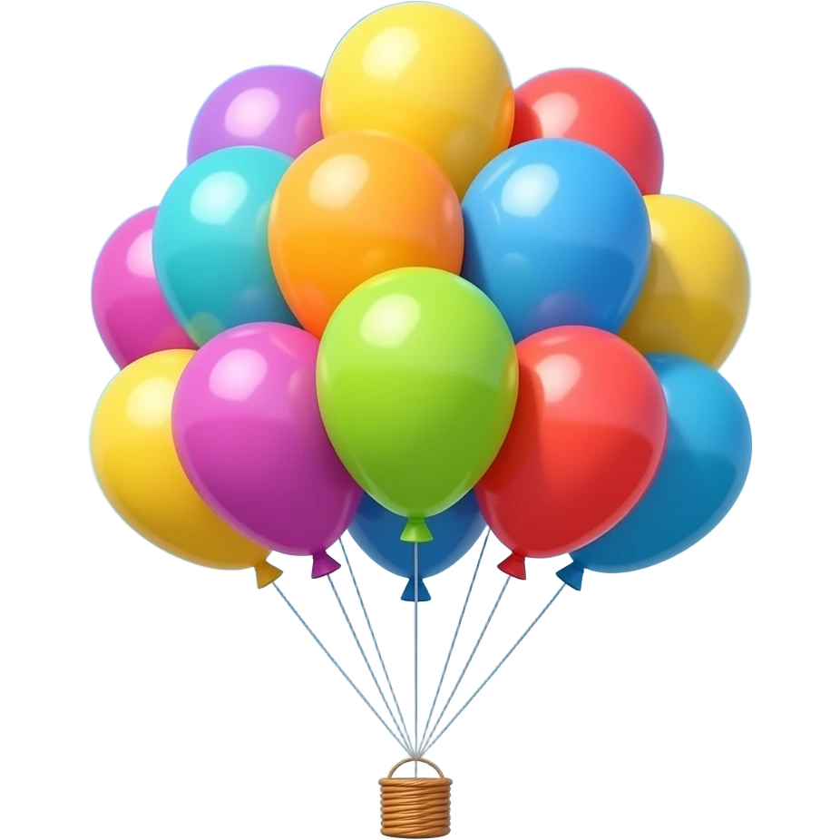 balloons emoji