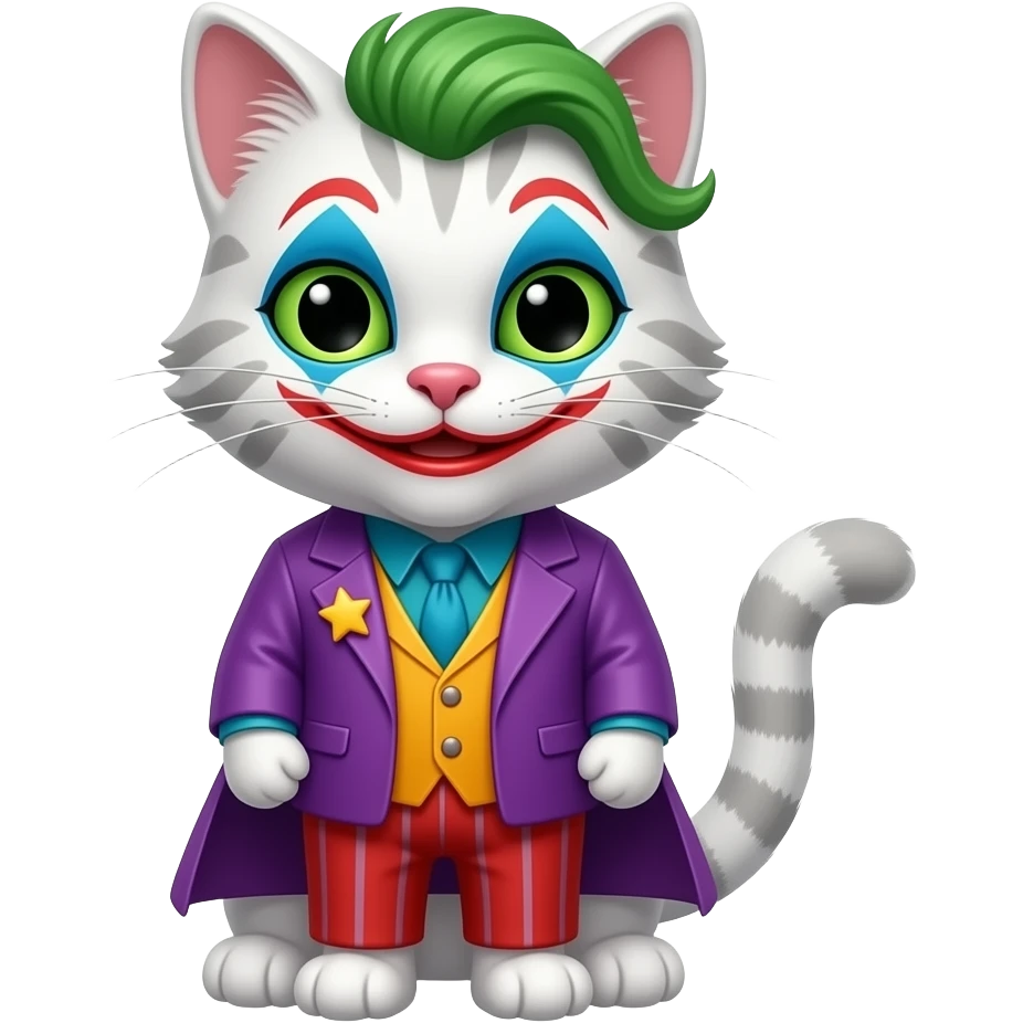 Joker cat emoji