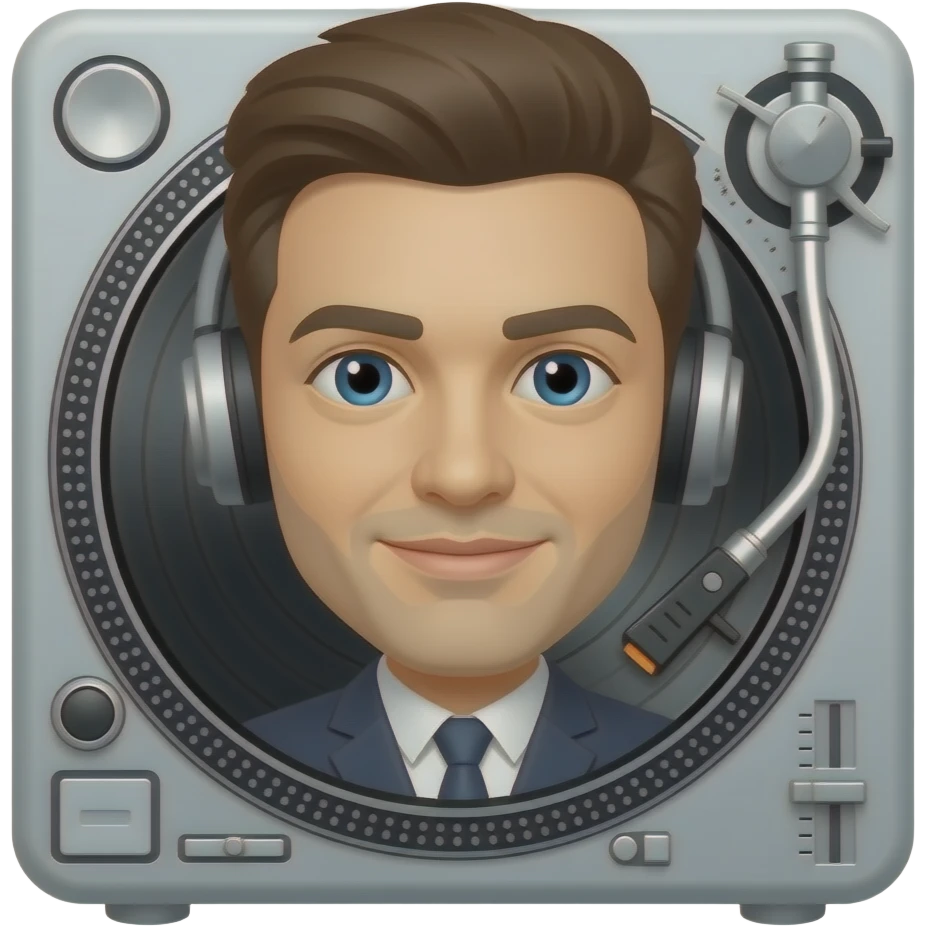 DJ player emoji