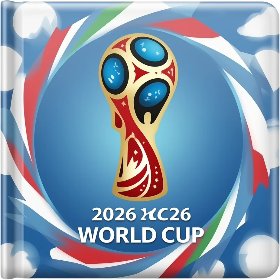 Un album del mundial 2026 emoji