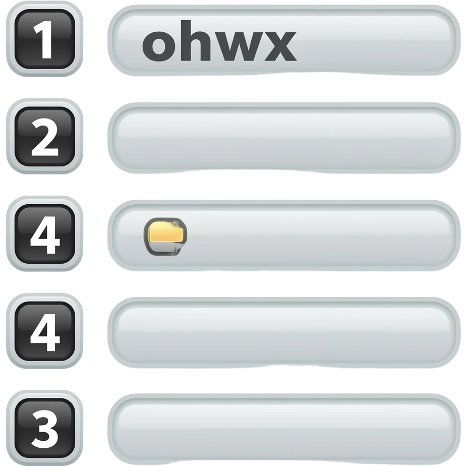 Ranking list emoji