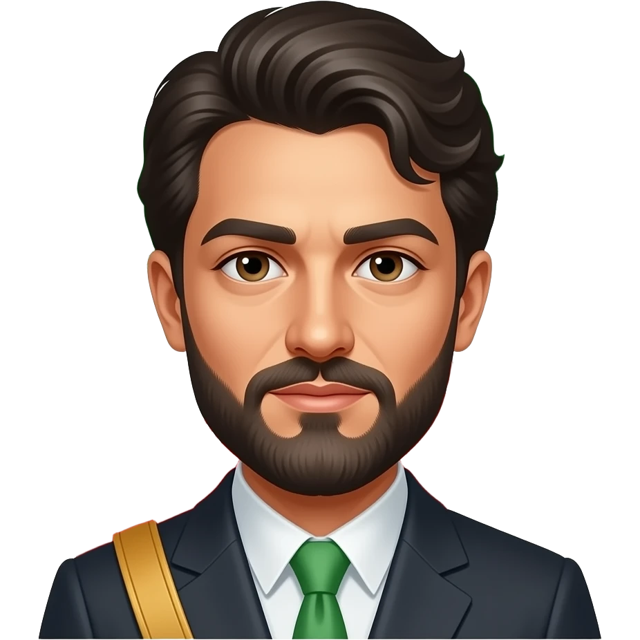 پرچم پهلوی با پسر رضا خان emoji
