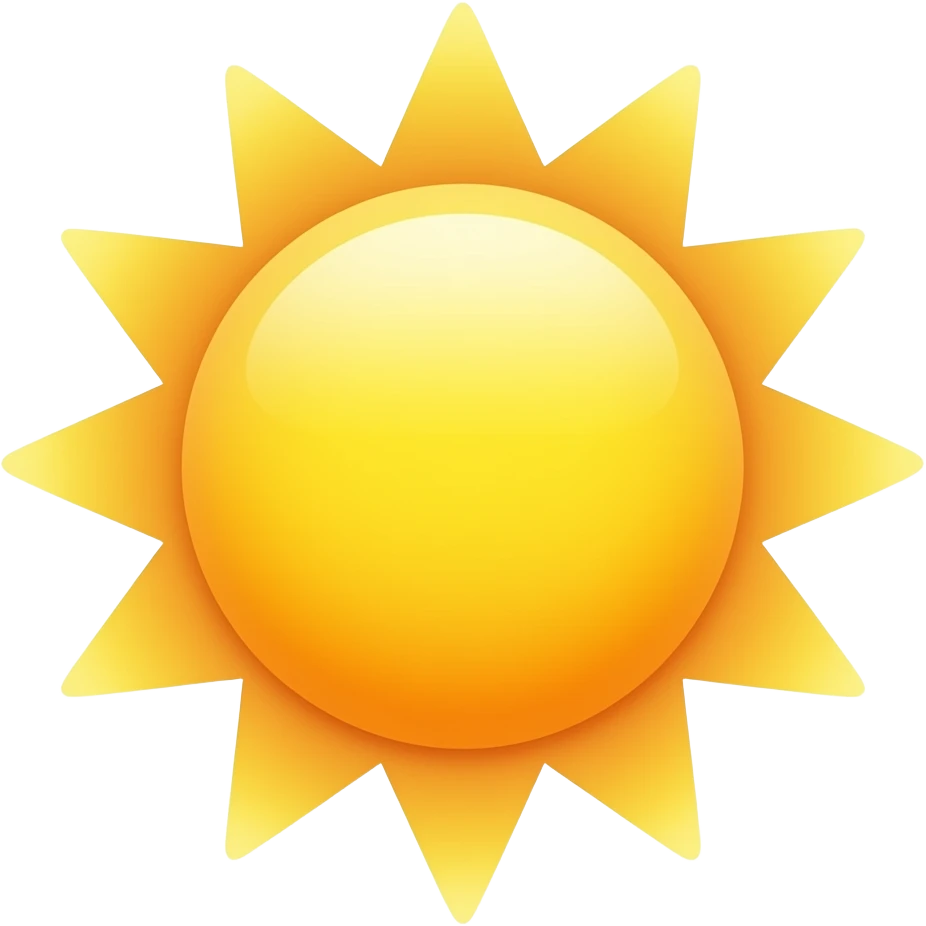 sun emoji