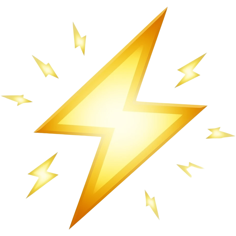 light flash emoji